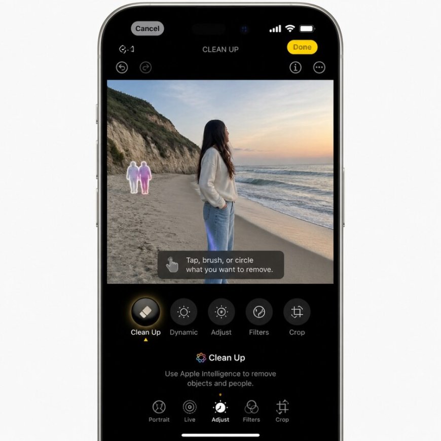 Apple Photos App Introduces Advanced AI-Powered Editing Tools