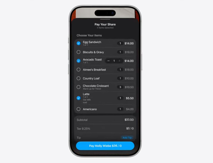 Apple Introduces Siri Camera Intelligence to Make Bill Splitting Easier Than Ever
