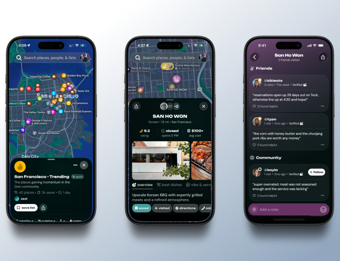 Zest Introduces Restaurant Discovery App Based on Real Dining Habits