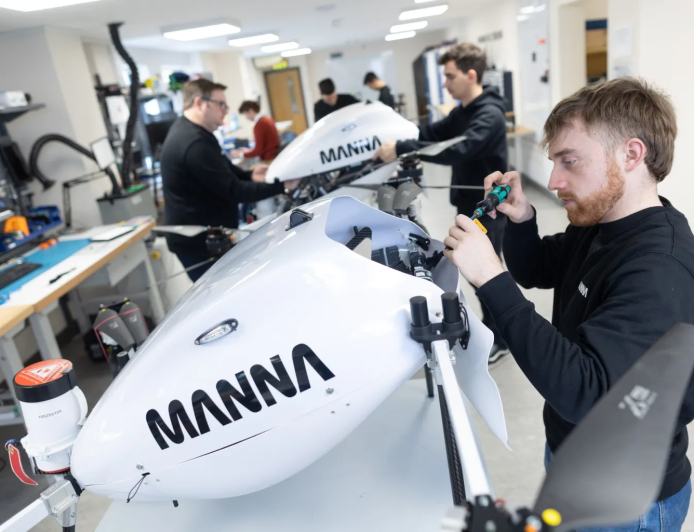 Manna Accelerates US Expansion With Autonomous Drone Delivery Growth Plans