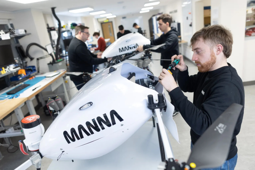 Manna Accelerates US Expansion With Autonomous Drone Delivery Growth Plans