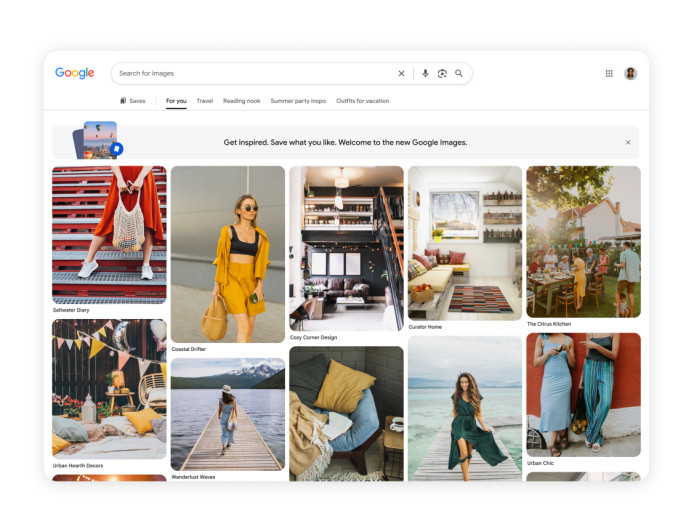 Google Revamps Images With Discovery Feed and Built-In AI Image Creation