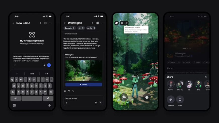 Roblox Brings AI Game Creation to Mobile With New Build Feature