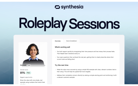 Synthesia Expands Enterprise AI Platform With Interactive Roleplay Sessions