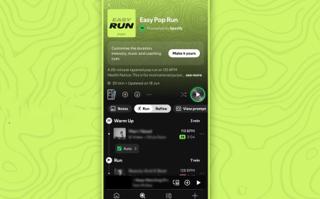 Spotify Adds New Running Mode With Personalized Music and Audio Cues