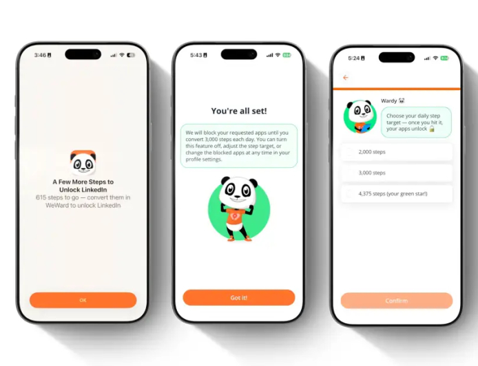 WeWard Introduces Walking Mode to Unlock Apps After You Reach Your Daily Step Goal