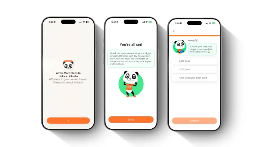 WeWard Introduces Walking Mode to Unlock Apps After You Reach Your Daily Step Goal