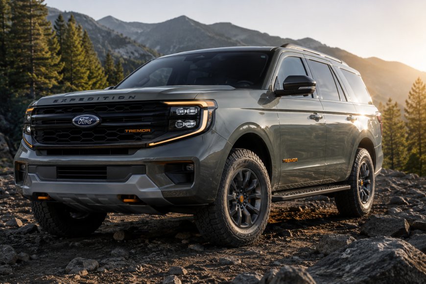 2025 Ford Expedition Tremor Brings Serious Off-Road Muscle to a Luxury SUV