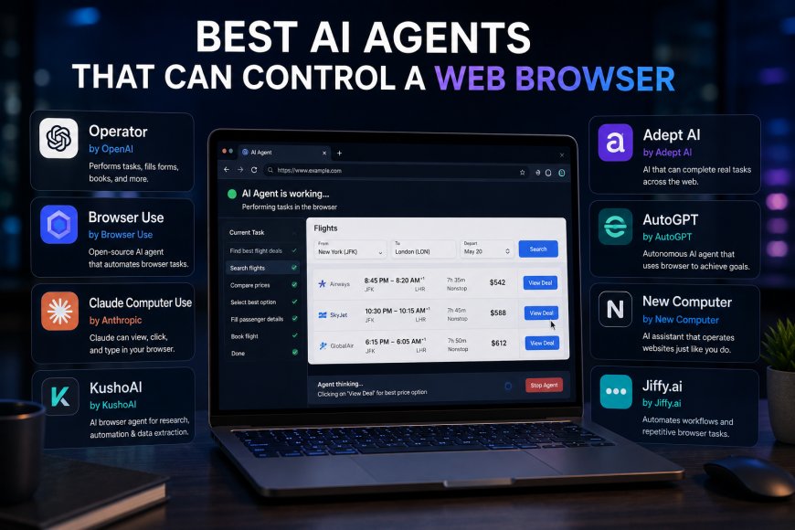 Best AI Agents That Can Control a Web Browser in 2026