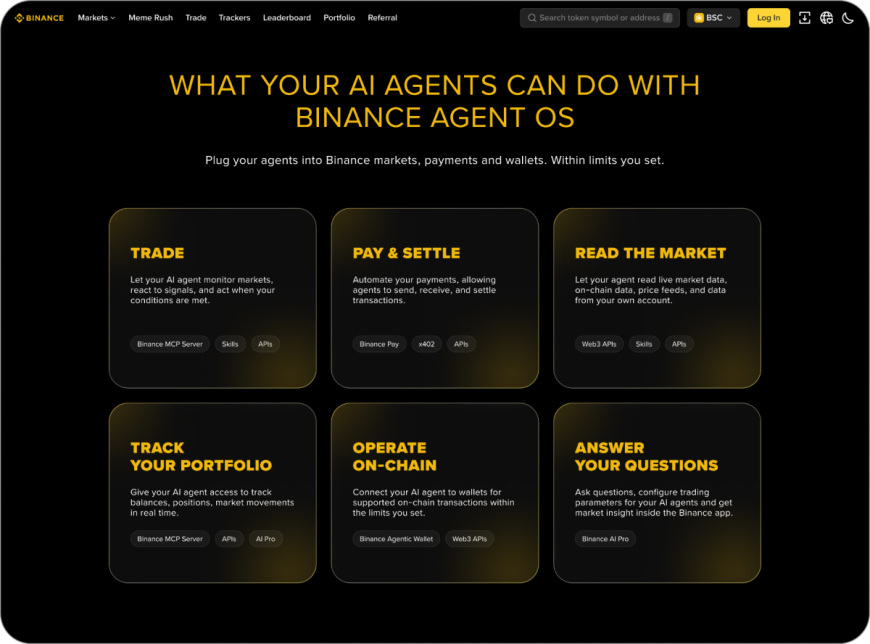 Binance Launches Agent OS for AI-Powered Crypto Trading