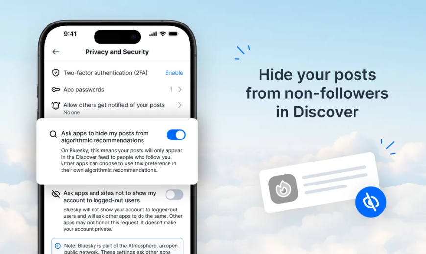 Bluesky Adds Algorithmic Opt-Out Feature to Limit Post Discovery