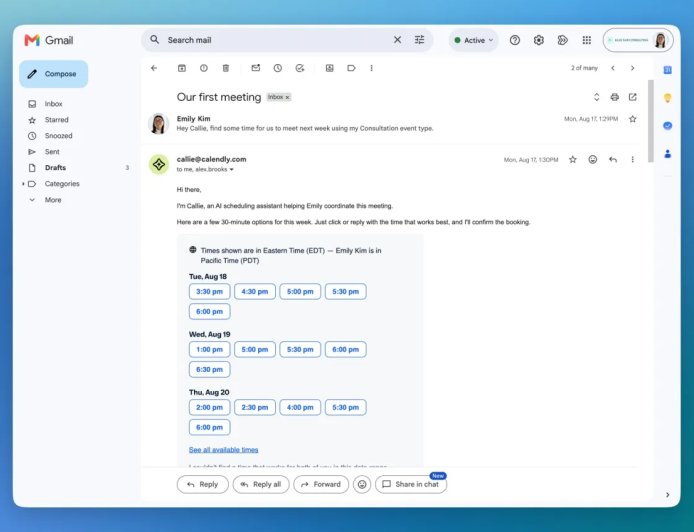 Calendly Launches AI Notetaker and Callie Scheduling Assistant