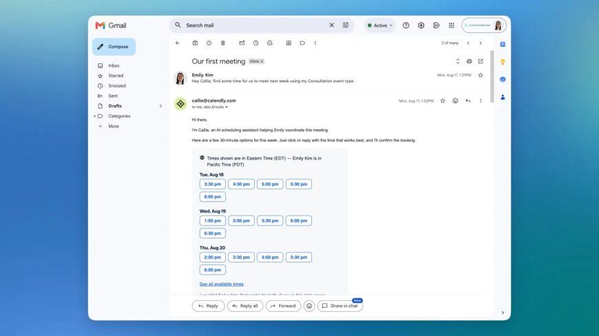 Calendly Launches AI Notetaker and Callie Scheduling Assistant