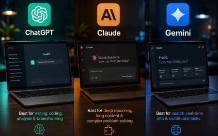 ChatGPT vs Claude vs Gemini: Which AI Assistant Is Best for Each Task?