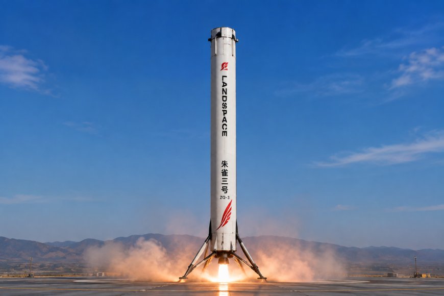 Chinese Rocket Company LandSpace Successfully Lands Reusable Zhuque-3 Booster