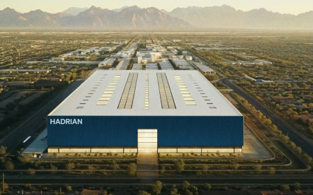 Hadrian Raises $1.37 Billion at Nearly $8 Billion Valuation to Scale Defence Manufacturing