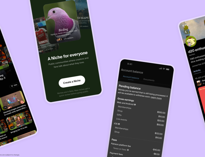Patreon Adds 30 Creator Features With Clips, Niches and New Discovery