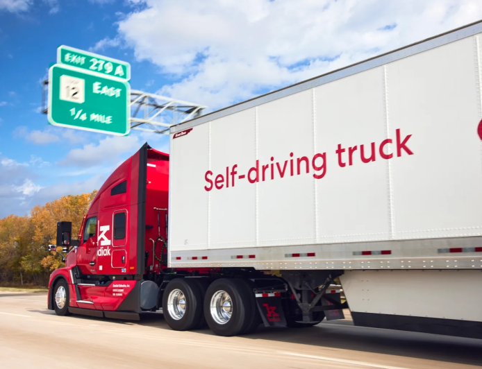Self-Driving Trucks Begin Testing on California Public Roads