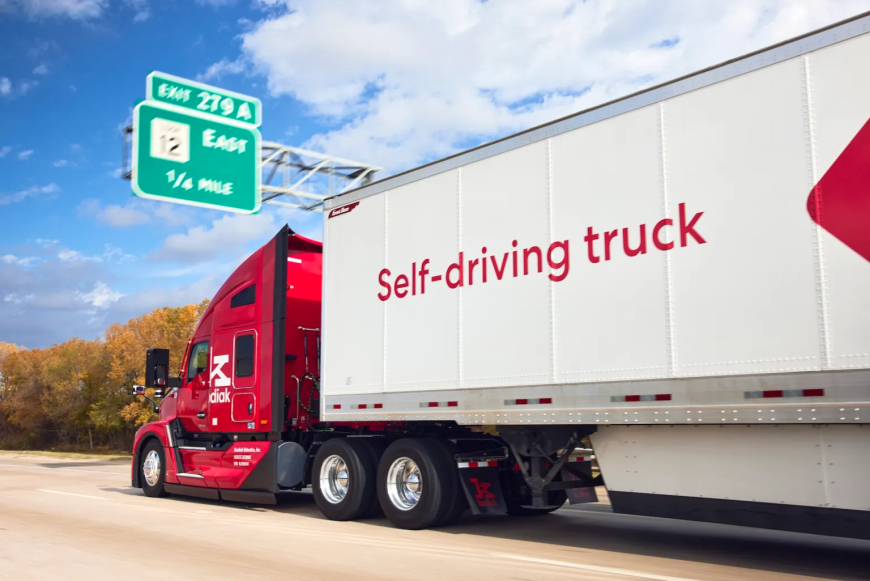 Self-Driving Trucks Begin Testing on California Public Roads