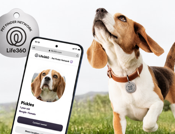 Life360 Launches $8 Pet Tags and New Tracking Features for Animals
