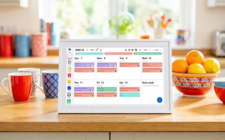 Linkdaze Smart Calendar Organises Family Schedules, Chores and Meals