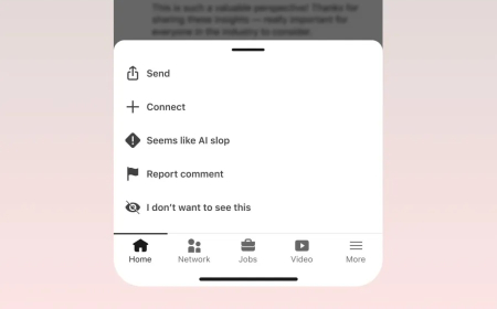 LinkedIn Adds Button to Report AI-Generated ‘Slop’ Posts