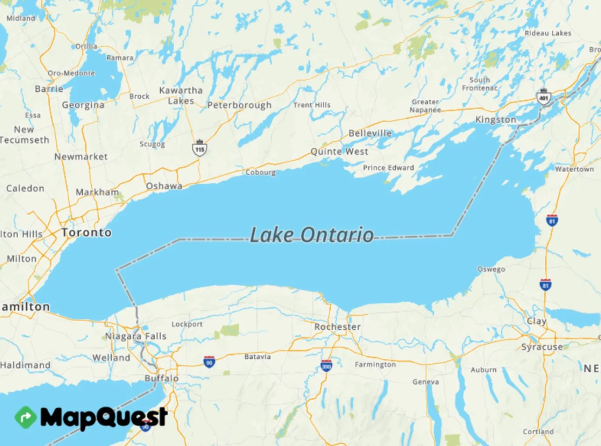 MapQuest App Reaches No. 1 Navigation Ranking After Keeping Lake Ontario Name