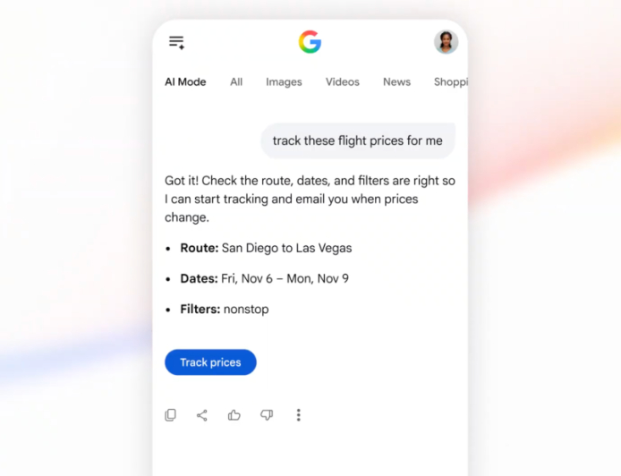 Google AI Mode Adds Flight Tracking and Hotel Booking Features