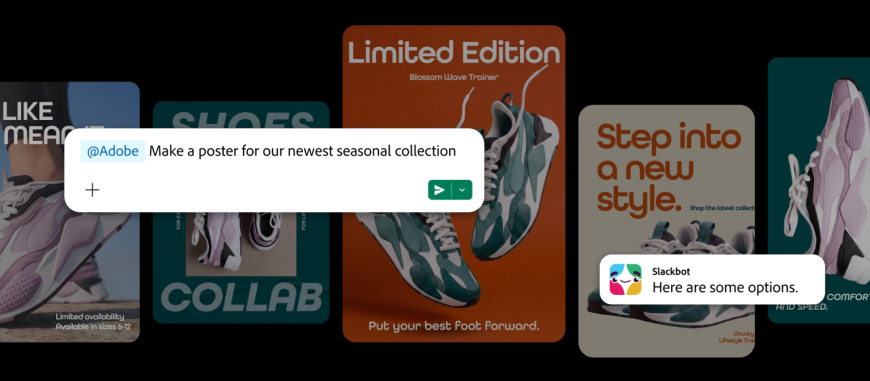 Adobe Brings Creative Tools Like Photoshop and Firefly to Slack AI