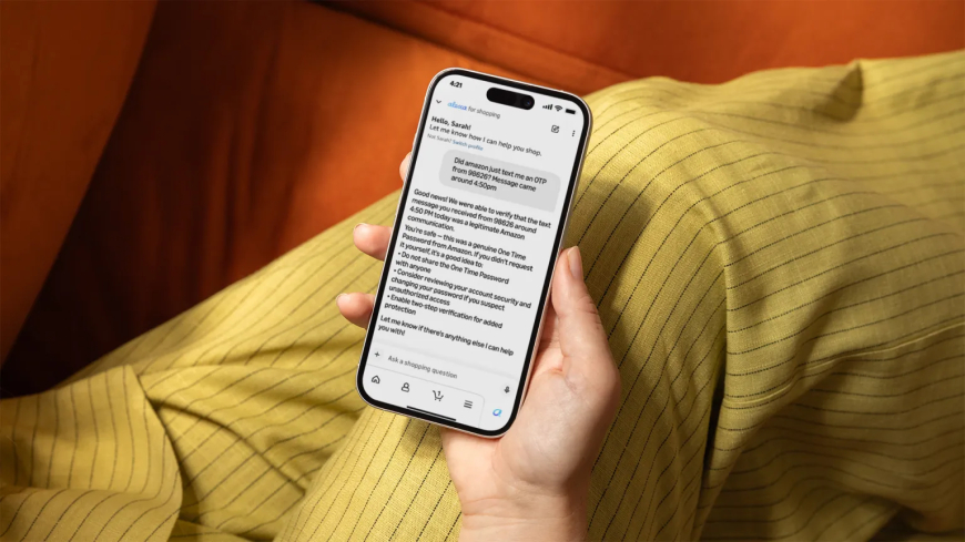 Amazon Alexa for Shopping Uses AI to Detect Scam Messages