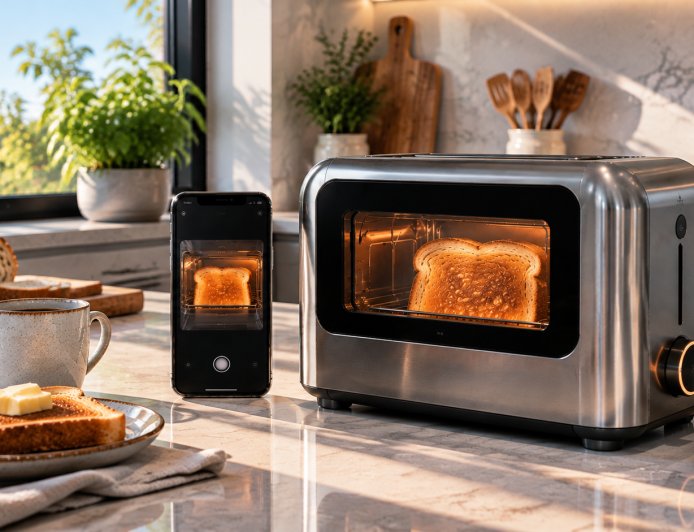 What a $300 Toaster That Watches Your Bread Brown Actually Changes
