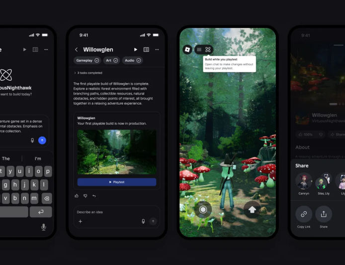 Roblox Expands AI Game Creation and Plans Games Outside Its Platform