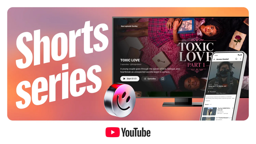 YouTube Launches Shorts Series for Episodic Short-Form Videos