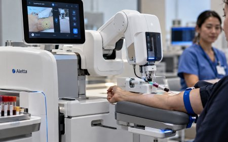 FDA Authorizes Aletta Robotic System to Automate Blood Draws