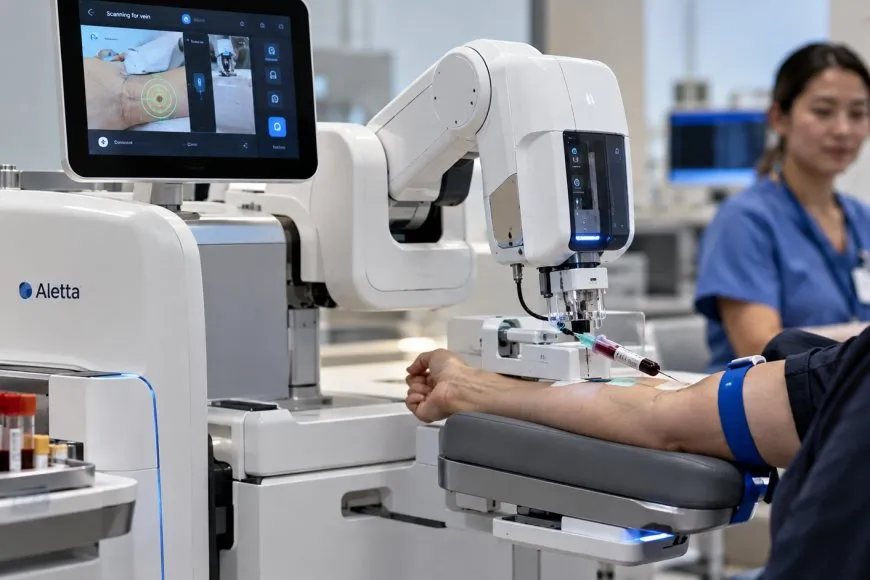 FDA Authorizes Aletta Robotic System to Automate Blood Draws