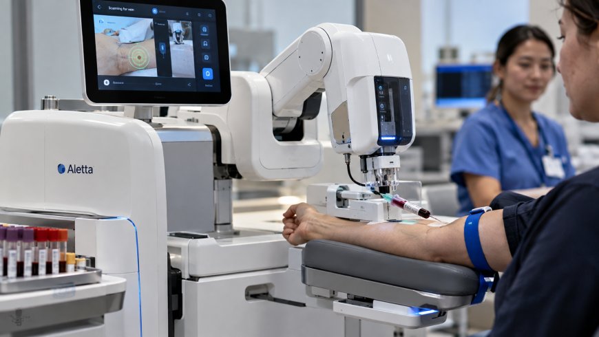 FDA Authorizes Aletta Robotic System to Automate Blood Draws