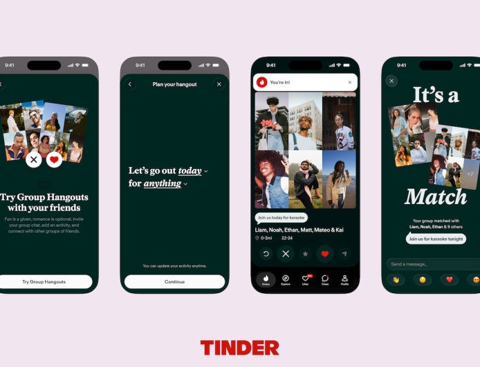 Tinder Launches Group Hangouts Feature to Make Dating More Social