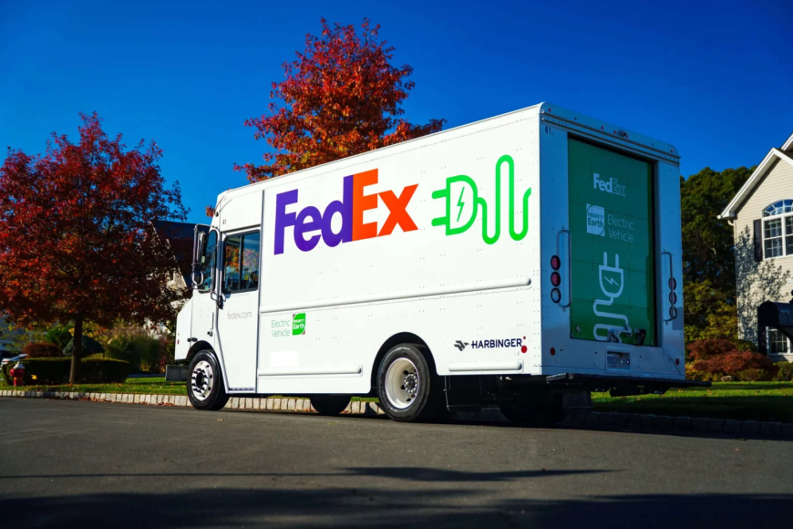 FedEx Orders 2,000 Electric Trucks From Harbinger in $300 Million Deal