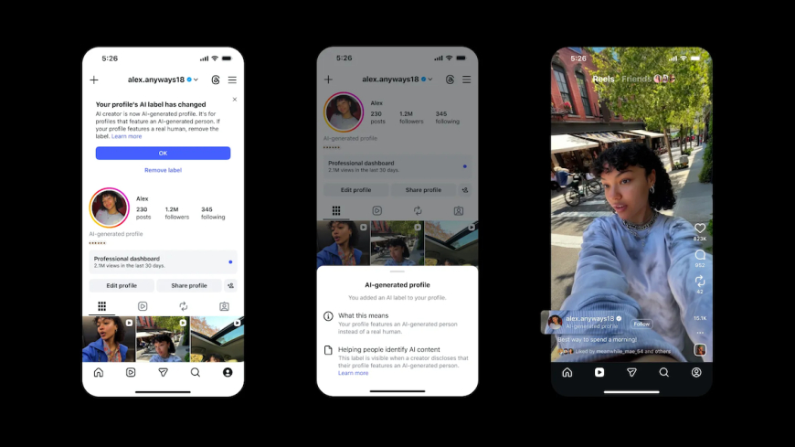 Instagram Limits Reach of Undisclosed AI-Generated Profiles