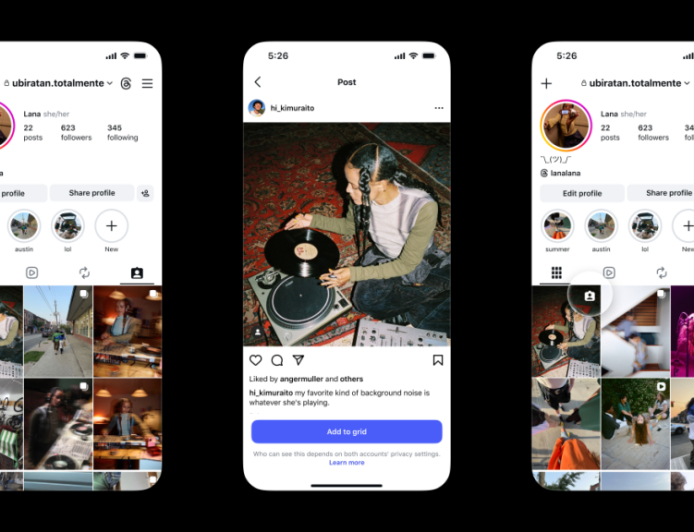 Instagram Lets Users Add Tagged Posts Directly to Their Profile Grid