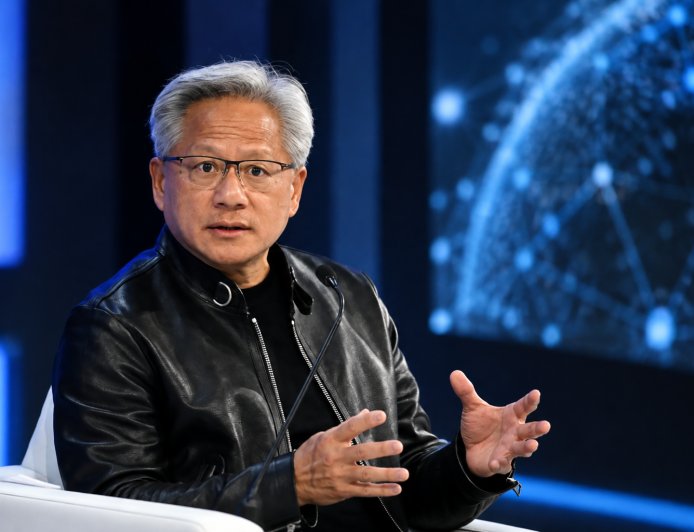 Nvidia CEO Jensen Huang Rejects Calls for AI Slowdown During Trump Call