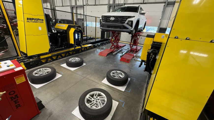 PitPro Deploys First Tire-Changing Robot at Canadian Tire Shop