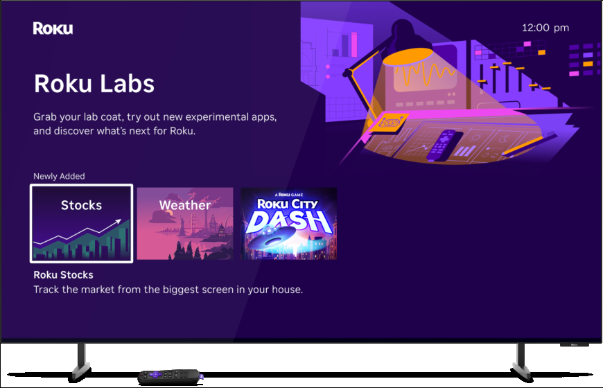 Roku Launches Labs Hub for Experimental Apps on Smart TVs