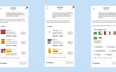 Shipt Launches Ask Shipt AI Assistant to Build Ready-to-Buy Shopping Carts