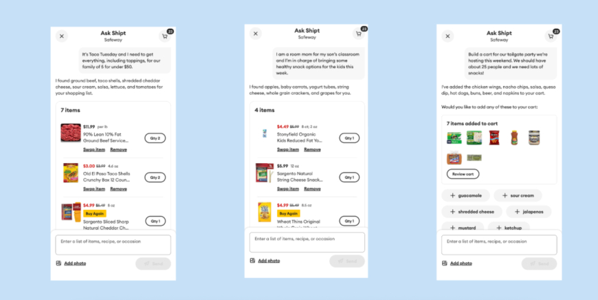 Shipt Launches Ask Shipt AI Assistant to Build Ready-to-Buy Shopping Carts