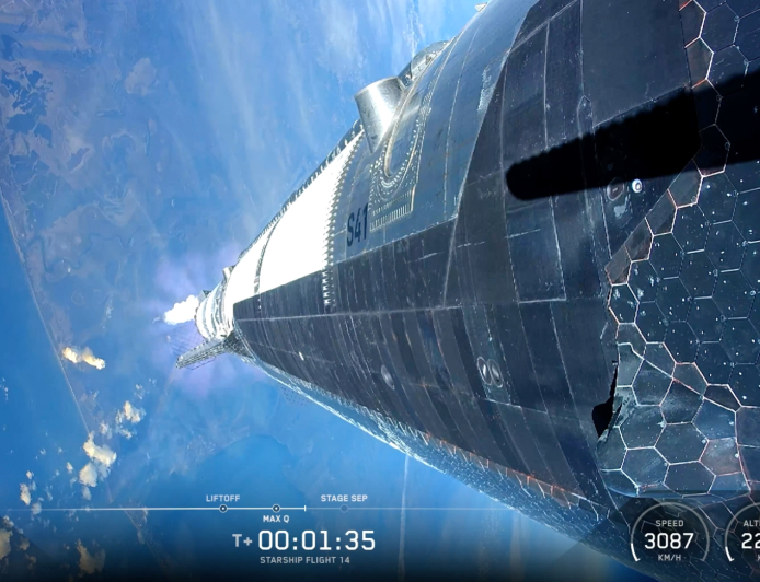 SpaceX Starship Reaches Earth Orbit for the First Time and Deploys 26 Starlink Satellites
