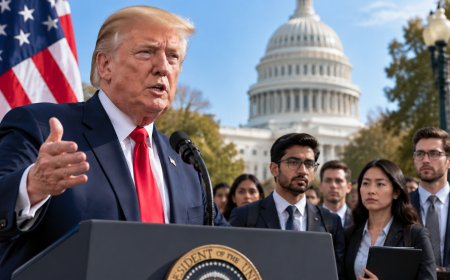 Trump says skilled foreign workers take jobs away from Americans. Experts say the picture is more complicated
