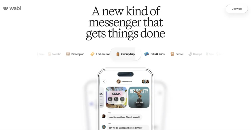 AI App Maker Wabi Pivots Into Personal Agent Messaging Platform