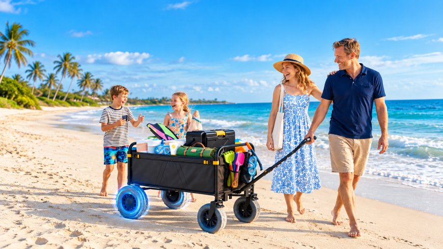 BougeRV DuneRover: A Remote-Controlled Electric Wagon Built for Sand and Heavy Loads