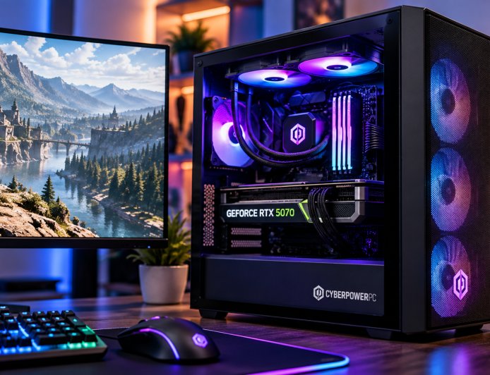 CyberPowerPC RTX 5070 Gaming PC Review: What You Get for $1,549